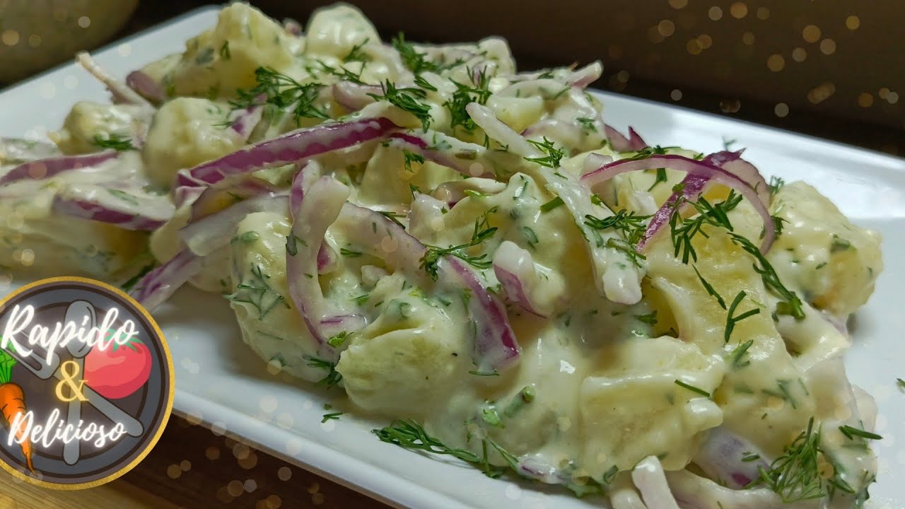 🥗 Ensalada Alemana Receta Fácil y Rapida