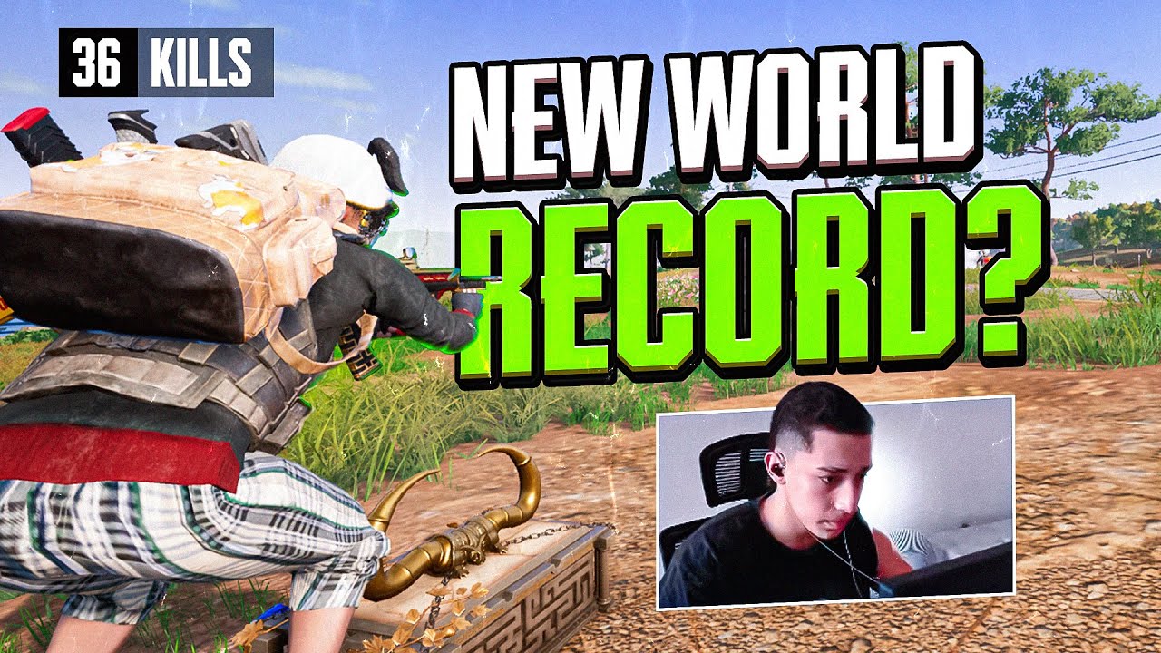 Novo RECORDE Mundial TPP? 36 Kills Solo x Squad