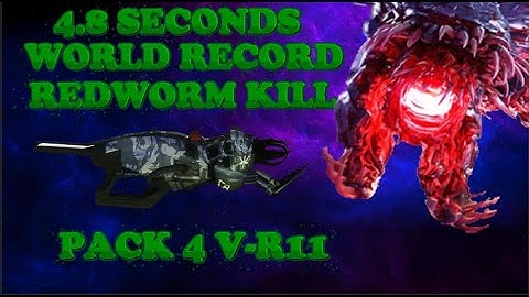 4.8s REDWORM KILL WORLD RECORD | MW3 | MWZ