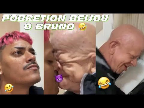 POBRETION BEIJOU O BRUNO DIFERENTE 🤣😂