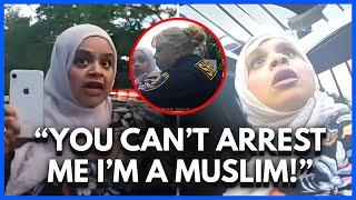 Entitled Muslim Thought She Was Above “White Man” Law Till This Happened!