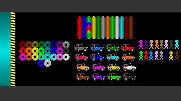 Mix All (Rings, Worm, Cars, Stickman RTTB) Survival Race ASRM in Algodoo