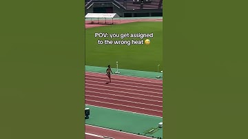 He was to fast and everyone was to slow! #trackandfield