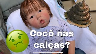 BEBÊ REBORN CONTANDO HISTÓRIA (FEZ COCÔ NA CUECA) - GABI REBORN