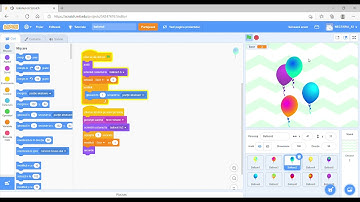 Balloon game on scratch