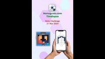 Nonogram.com | Daily Challenge | 21 Nov 2024 #shorts #logic #puzzle #fun #game