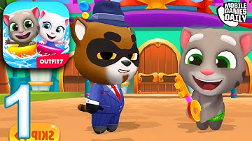 TALKING TOM POOL Gameplay Part 1 - Level 1-13 (iOS Android)