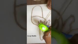 Full Minimalist art #diy #craft #stringart #fiberart #macrame #yarn #twine #jute #howto #tutorial #canvas Guide