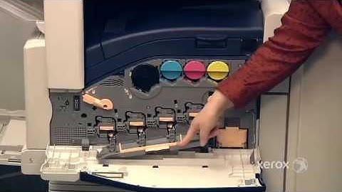 Changing Consumables - Xerox 7800 Series Training, QDoxs