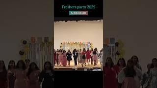 Aiims Delhi Freshers Party 2025