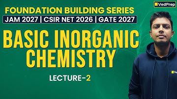 Basic Inorganic Chemistry | Lecture 2 | JFB, NFB, GFB Series | JAM 2027, NET June 2026 & GATE 2027