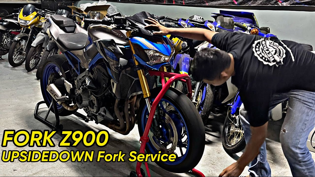Fork Kawasaki Z900 Leaking, Pomen RXZ Palatao Repair Fork USD, Edisi