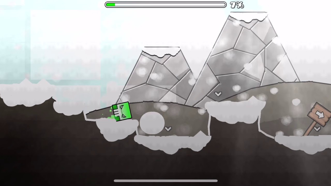 Geometry Dash - “Vibrance” Preview + Layout by me (Simple Level) - YouTube