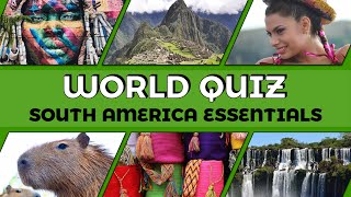 SOUTH AMERICA QUIZ - 20 TRIVIA Qs | #A11 - Are you ready for a quiz on the South American continent? screenshot 2