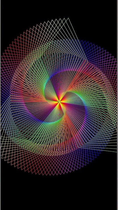 wonderful design from python #🐍python#🐢turtle#coding#programming #code ...