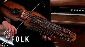 Bach on Nyckelharpa - Erik Rydvall plays Menuet I & II from Cello Suite No. 1