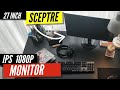 Sceptre 27 Inch Monitor 75hz Unboxing and Setup