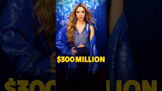 Shakira- Net Worth & Icon Status Uncovered! #Shakira #NetWorth #CelebrityLifestyle #trendingshorts