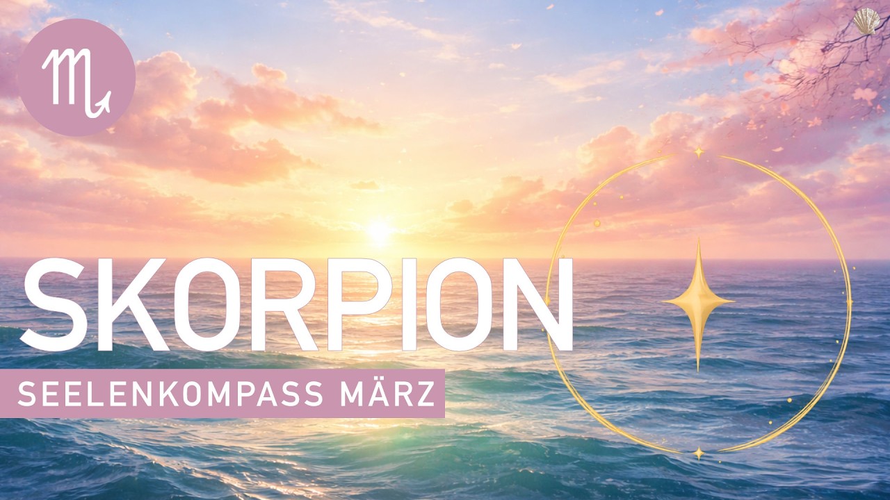 SKORPION ♏️ Seelenkompass März 2026 🧭 Monatslegung mit Tarot- und Orakelkarten