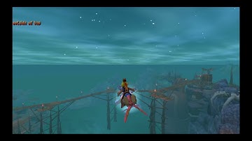 Jak and Daxter Flying Zoomer on Misty Island