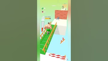 Muscle 💪 Rush game level 5 #shorts #gamingwithrabia #gameplay #musclerush3d