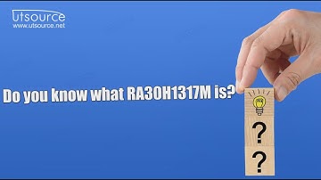 RA30H1317M  RF MOSFET Amplifier Module, Utsource.
