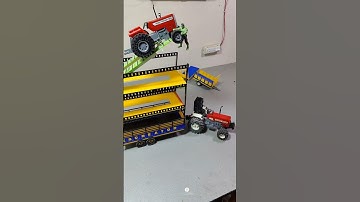 How to make remote control tractor model