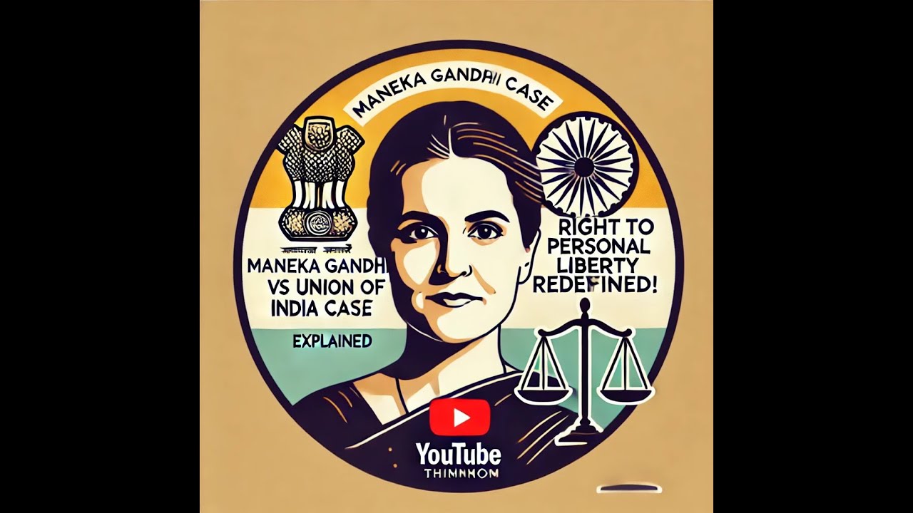 "Maneka Gandhi Case Explained | Right to Personal Liberty Redefined!" Golden Triangle Articles