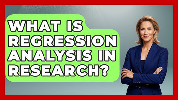 What Is Regression Analysis In Research? - The Friendly Statistician