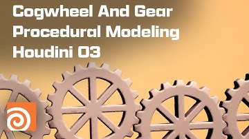 Cogwheel And Gear Procedural Modeling Houdini 03
