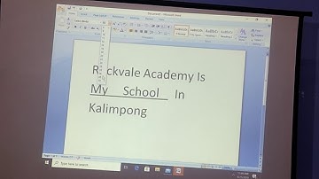 Class 4 Computer Chapter 3 - Tools Of Word Processor - Part 2