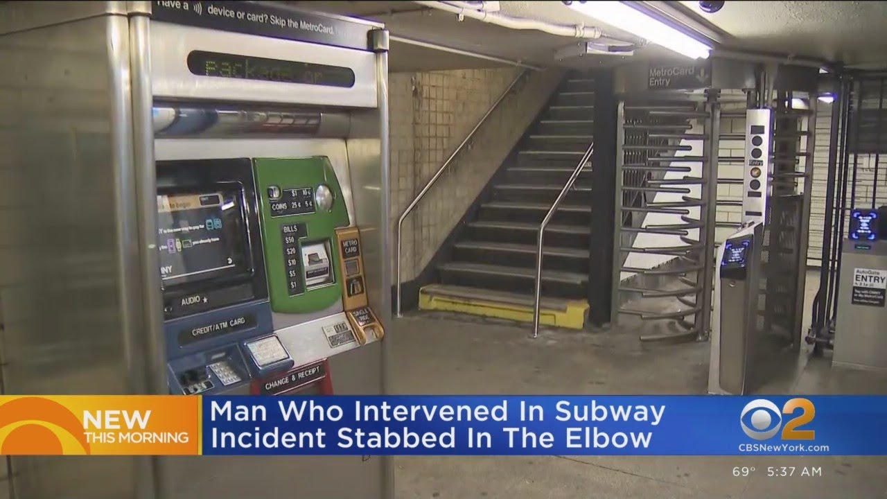 Subway rider stabbed on Bronx 4 train - YouTube