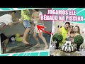 JOGAMOS ELE BÊBADO NA PISCINA * Niver do marido| Kathy Castricini