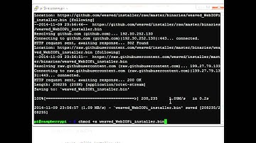 Installing Weaved Services for WebIOPi