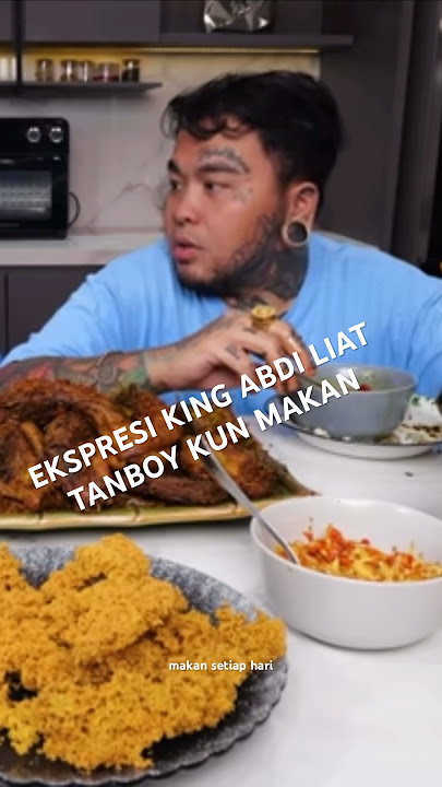 King Abdi was shocked to see Tanboy Kun eating. I eat every day. I yt/tanboy kun