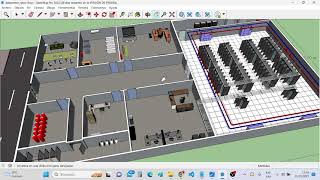Data Center en SketchUp 2022