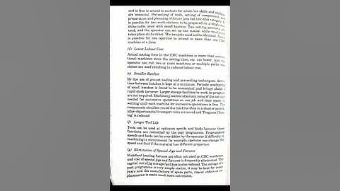 ME/MA304 CNC Machines and automation. Unit-1.4(3) Advantages of NC Machines  by Vivek Saxena