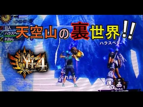 Mh4 天空山の裏世界 Tips Tricks Jump To The Other World Youtube