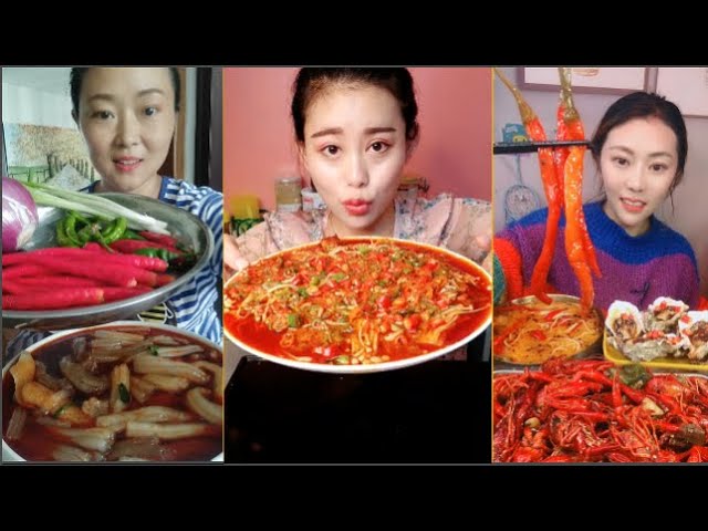 THÁNH ĂN CAY , NHỮNG MÀN ĂN CAY ĐIÊN RỒ NHẤT HÀNH TINH _ MUKBANG EATING SHOW HOT CHILI