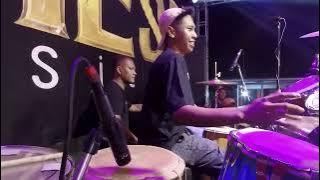 faris kendang mahesa music cek sound || TEMAN BIASA ||