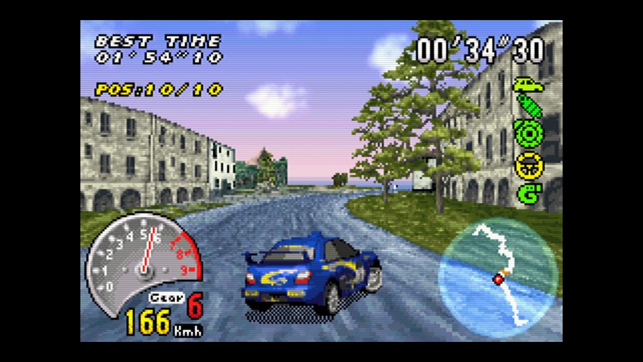 MiSTer FPGA - V-Rally 3 / Gameboy Advance [Subaru Impreza