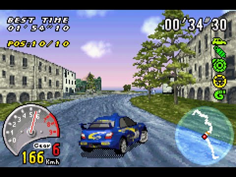 V-Rally 3 for GBA Walkthrough