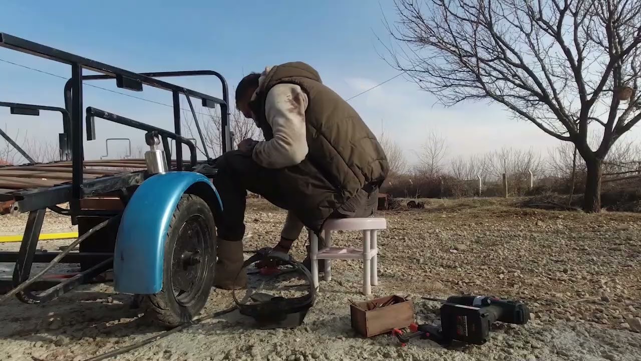 ATV'ME RÖMORK YAPTIM..