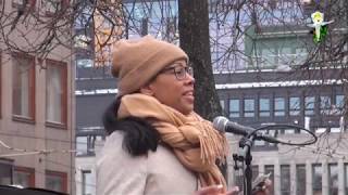 Könsstympning värsta kvinnotortyren Womens March Stockholm 2019