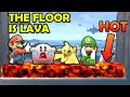Super Smash Bros. Ultimate - THE FLOOR IS LAVA - Who Can Survive The Longest? #SmashBrosUltimate