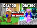 I survived 200 Days in 1.17 Minecraft Hardcore...