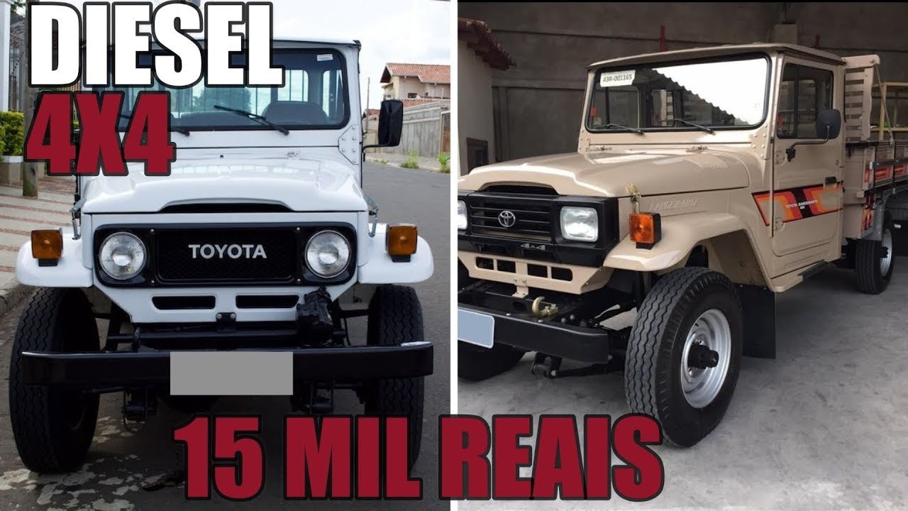 SÓ TOYOTA BANDEIRANTE A VENDA A PARTIR 15 MIL REAIS
