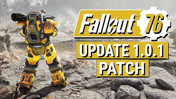 FALLOUT 76: Update 1.0.1 Patch Notes!! (Performance and Stability But NO STASH INCREASE)