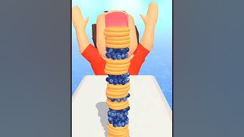 Pancake Run 🥞🌈: Level 61 to 65 | Gameplay Walkthrough All Max Levels