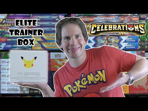 Celebrations Elite Trainer Box Opening - YouTube